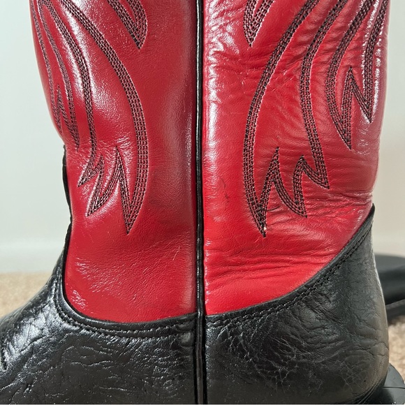 NOCONA BOOTS | Cowgirl Boots | Bullhide Black | Size 5.5 - Picture 4 of 14